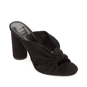 Kaari Blue Katie Knotted Heel New